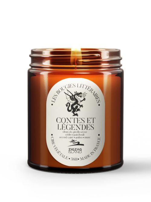 Bougie en pot d'apothicaire Contes et Légendes