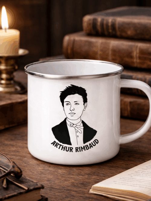 Mug émaillé Arthur Rimbaud